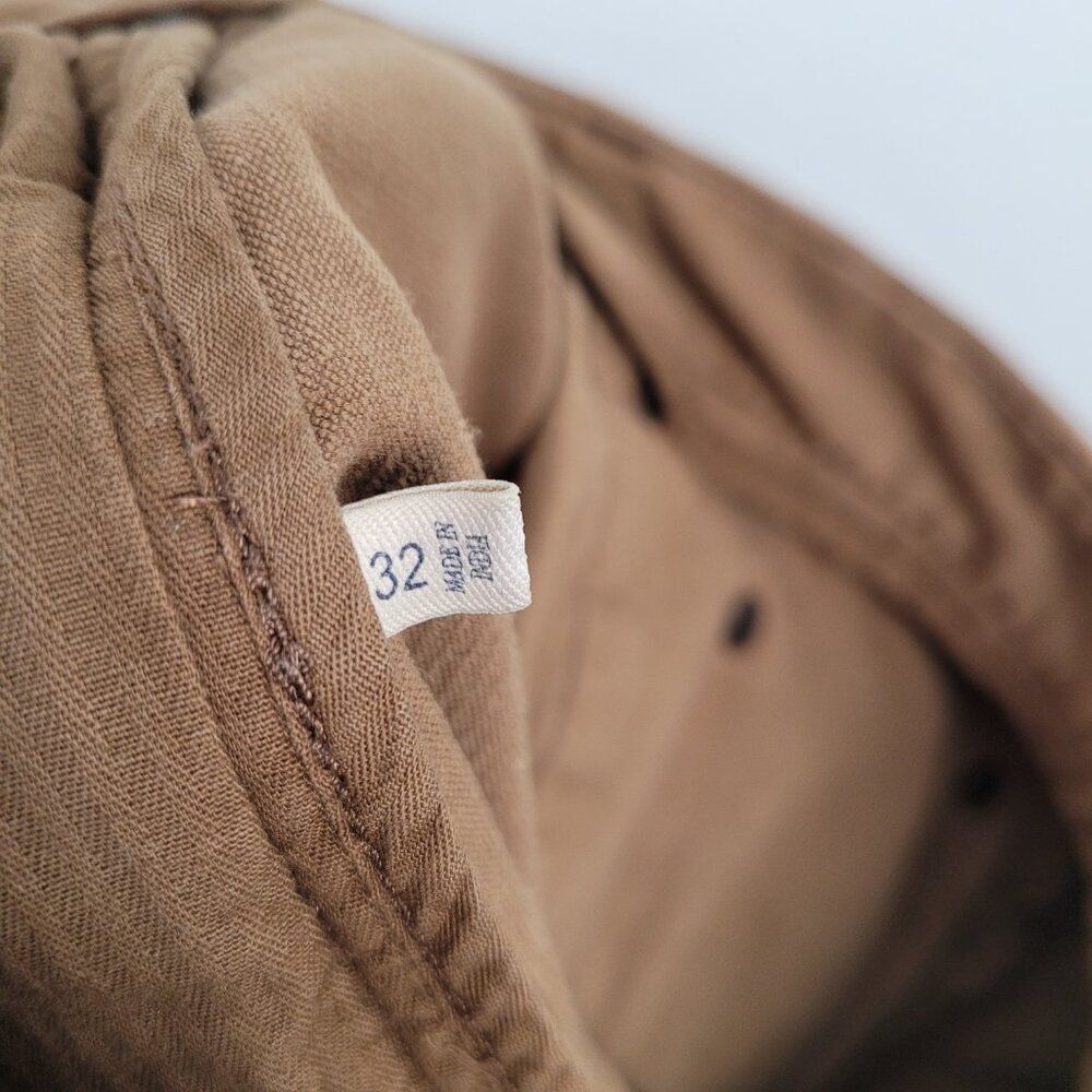 Faherty Size 32x31 Stretch Corduroy 5 pocket Pants In Timber Brown - Picture 15 of 16